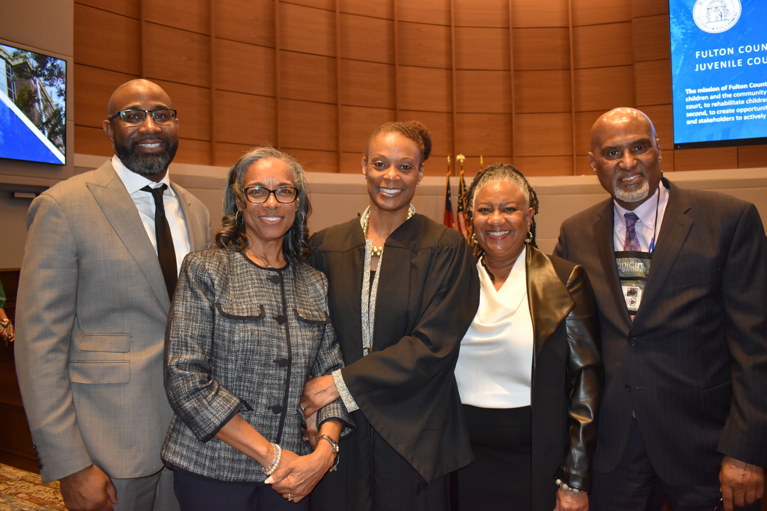 judge coud with judges scaled Fulton County Juvenile Court